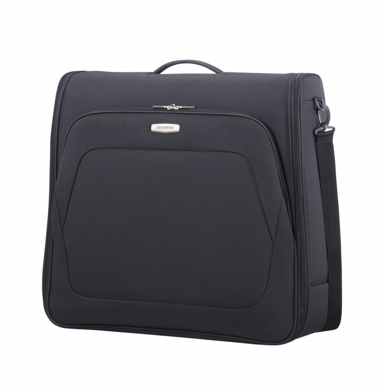 Kleidersack spark Garment Bag Bi-Fold Black Black, Farbe: schwarz, Marke: Samsonite, EAN: 5414847759246, Abmessungen in cm: 61x56x17, Bild 1 von 7