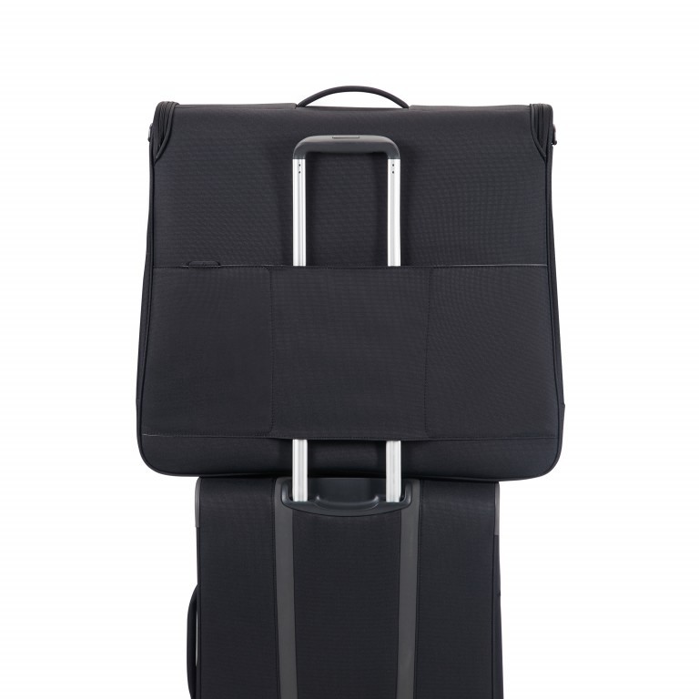 Kleidersack spark Garment Bag Bi-Fold Black Black, Farbe: schwarz, Marke: Samsonite, EAN: 5414847759246, Abmessungen in cm: 61x56x17, Bild 4 von 7