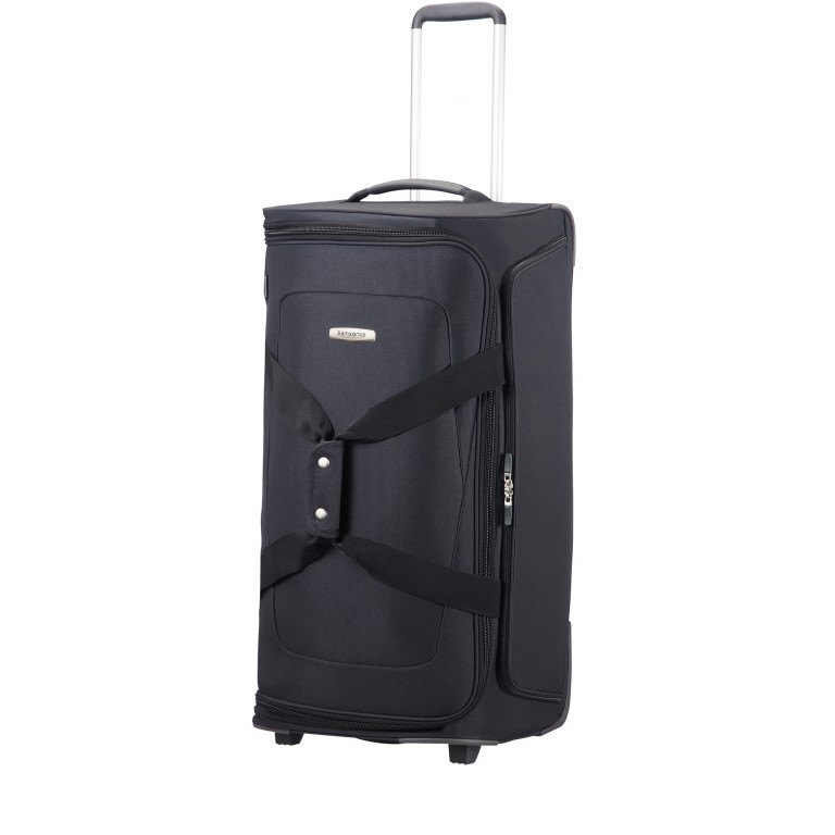 Reisetasche spark Duffle Wheels 77 mit zwei Rollen Black, Farbe: schwarz, Marke: Samsonite, EAN: 5414847759024, Abmessungen in cm: 38x77x38, Bild 6 von 7