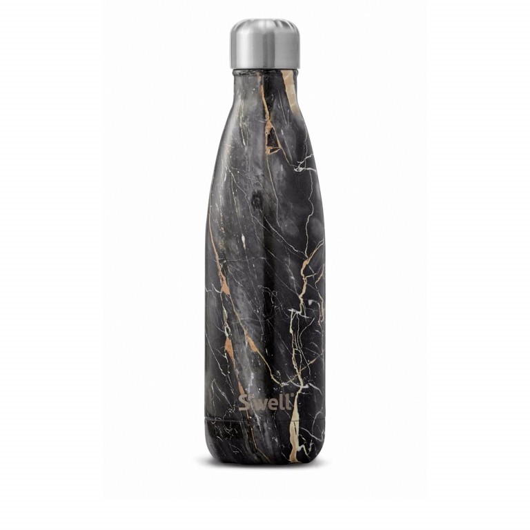 Trinkflasche Volumen 500 ml Bahamas Gold Marble, Farbe: grau, Marke: S'well Bottle, EAN: 0814666025730, Bild 1 von 3