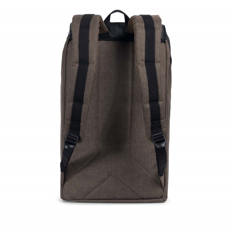 Rucksack Little America Aspect Volumen 23 Liter Canteen Crosshatch Black, Farbe: anthrazit, Marke: Herschel, EAN: 0828432188703, Abmessungen in cm: 28x50x17, Bild 4 von 4