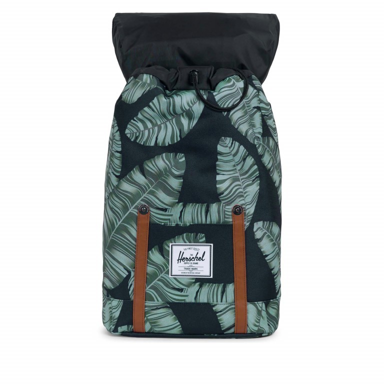 Rucksack Retreat Volumen 18 Liter Black Palm, Farbe: grau, Marke: Herschel, EAN: 0828432186747, Bild 3 von 5