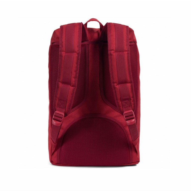 Rucksack Little America Medium Volumen 14 Liter Brick Red Peach, Farbe: rot/weinrot, Marke: Herschel, EAN: 0828432187355, Abmessungen in cm: 28x43x12, Bild 4 von 4