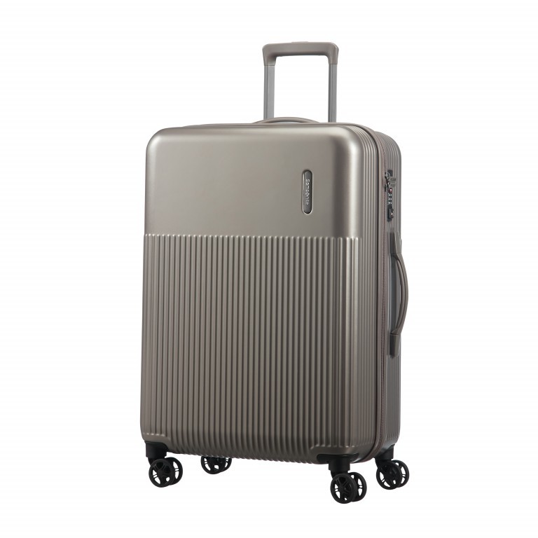 Koffer Rectrix Spinner 68 Matte Grey, Farbe: grau, Marke: Samsonite, EAN: 5414847822308, Abmessungen in cm: 68x47x25, Bild 1 von 7