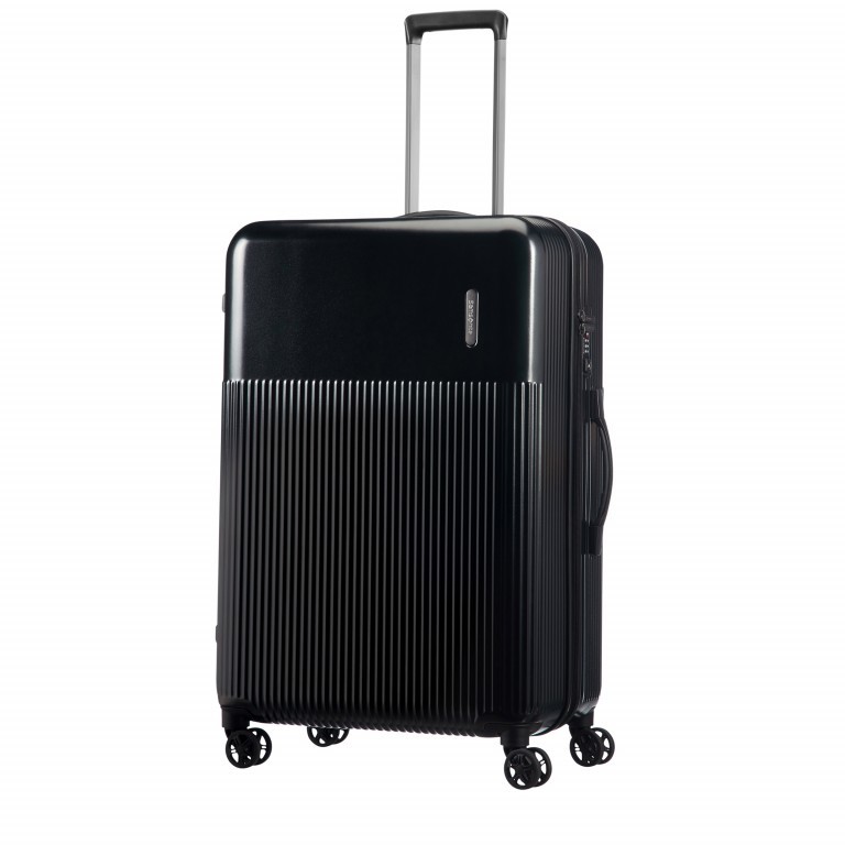 Koffer Rectrix Spinner 75 Matte Black, Farbe: schwarz, Marke: Samsonite, EAN: 5414847822339, Abmessungen in cm: 50x75x31, Bild 6 von 7