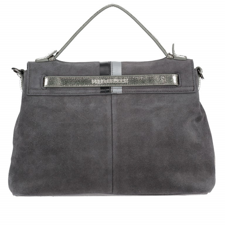 Handtasche Speedster Grey, Farbe: grau, Marke: FredsBruder, EAN: 4250813603769, Abmessungen in cm: 32x24x11, Bild 5 von 7