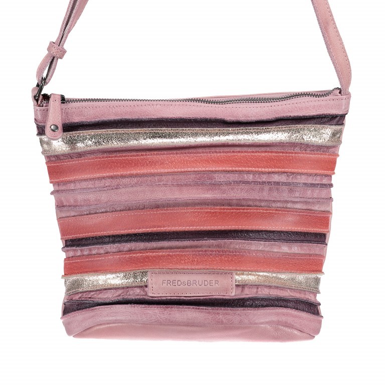 Crossbag Poppy 102-927R Rose, Farbe: rosa/pink, Marke: FredsBruder, EAN: 4250813605244, Abmessungen in cm: 26x23x14, Bild 1 von 6