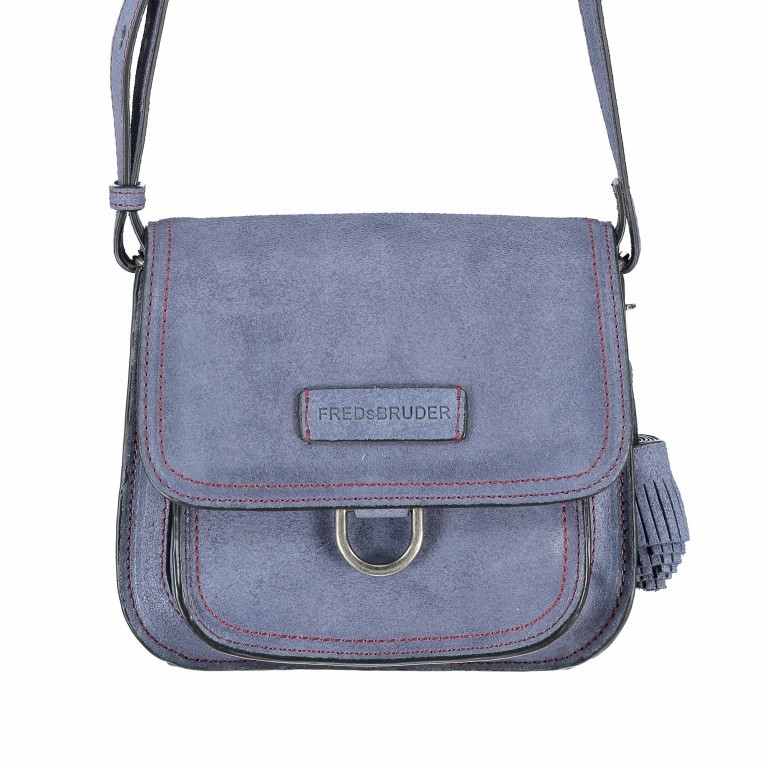 Crossbag Highscore 105-992 Blue, Farbe: blau/petrol, Marke: FredsBruder, EAN: 4250813606456, Abmessungen in cm: 20x18x11, Bild 1 von 5