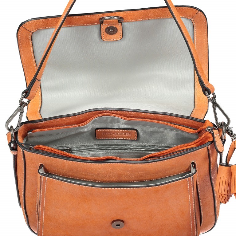 Handtasche Cactus Valley 105-993 Blue, Farbe: blau/petrol, Marke: FredsBruder, EAN: 4250813606517, Abmessungen in cm: 27x25x11, Bild 4 von 6