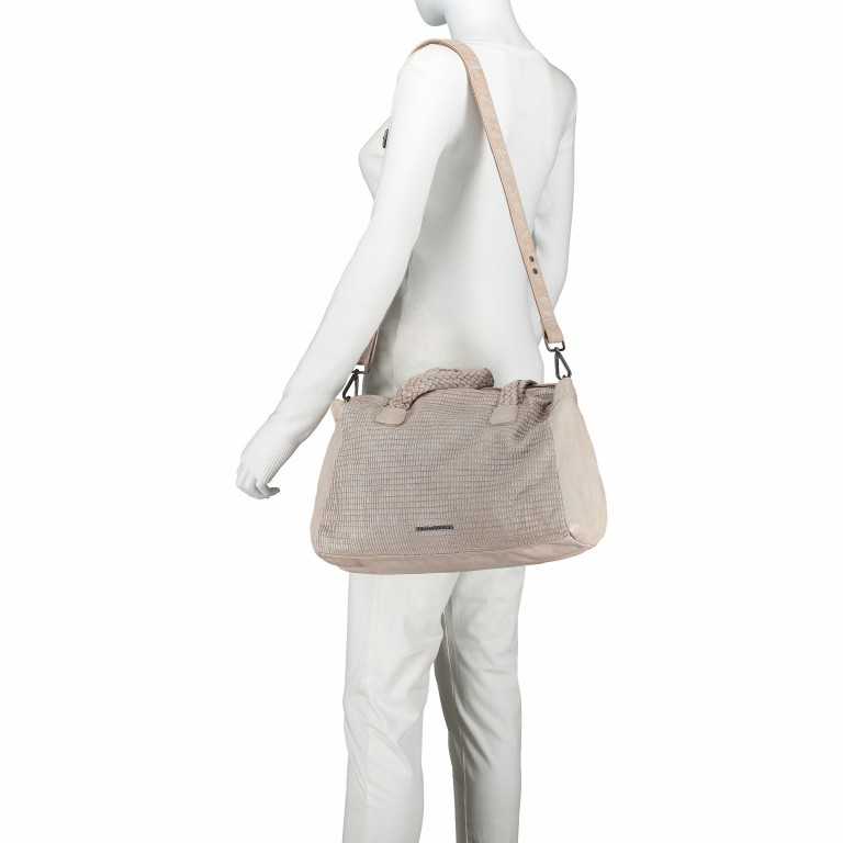 Shopper Spitalfield Sand, Farbe: beige, Marke: FredsBruder, EAN: 4250813610460, Abmessungen in cm: 36x25x13.5, Bild 3 von 6