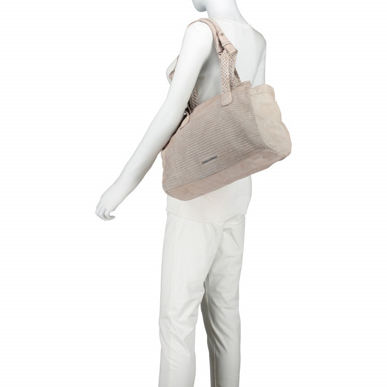 Shopper Spitalfield Sand, Farbe: beige, Marke: FredsBruder, EAN: 4250813610460, Abmessungen in cm: 36x25x13.5, Bild 6 von 6