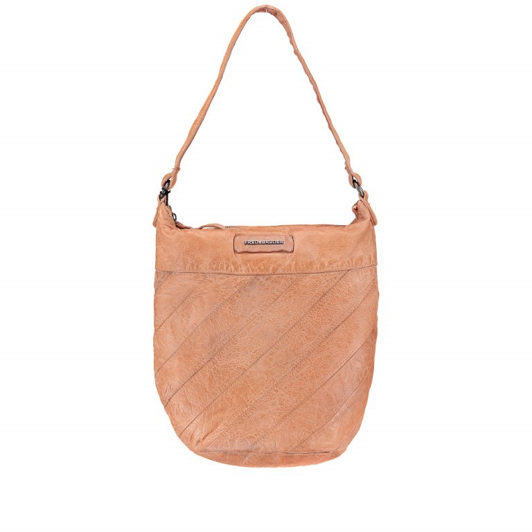 Beuteltasche Stripes 155-04 Blush, Farbe: beige, Marke: FredsBruder, EAN: 4250813611054, Abmessungen in cm: 31x29.5x11, Bild 1 von 6