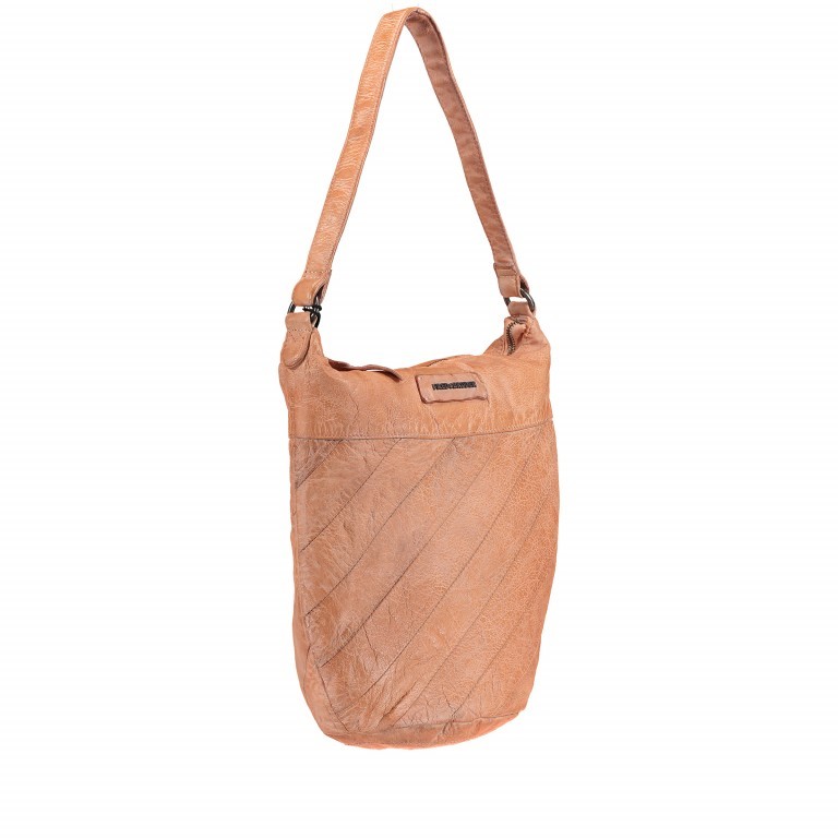 Beuteltasche Stripes 155-04 Blush, Farbe: beige, Marke: FredsBruder, EAN: 4250813611054, Abmessungen in cm: 31x29.5x11, Bild 2 von 6