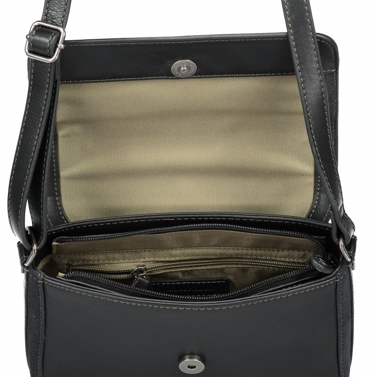 Crossbag Atelier Feierstunde 104-979 Black, Farbe: schwarz, Marke: FredsBruder, EAN: 4250813605954, Abmessungen in cm: 23.5x17x8, Bild 4 von 6