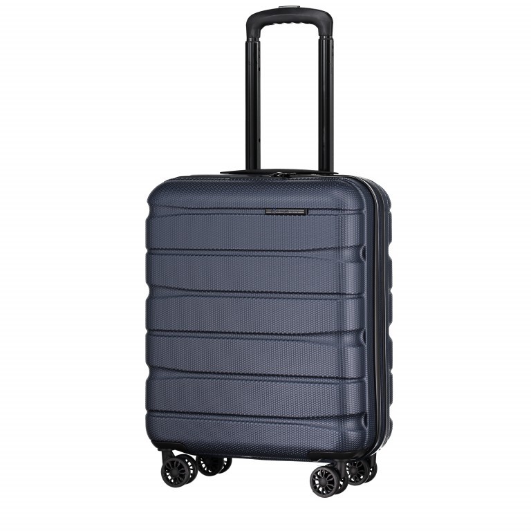 Koffer ABS13 53 cm Dark Blue, Farbe: blau/petrol, Marke: Franky, Abmessungen in cm: 40x53x20, Bild 2 von 8