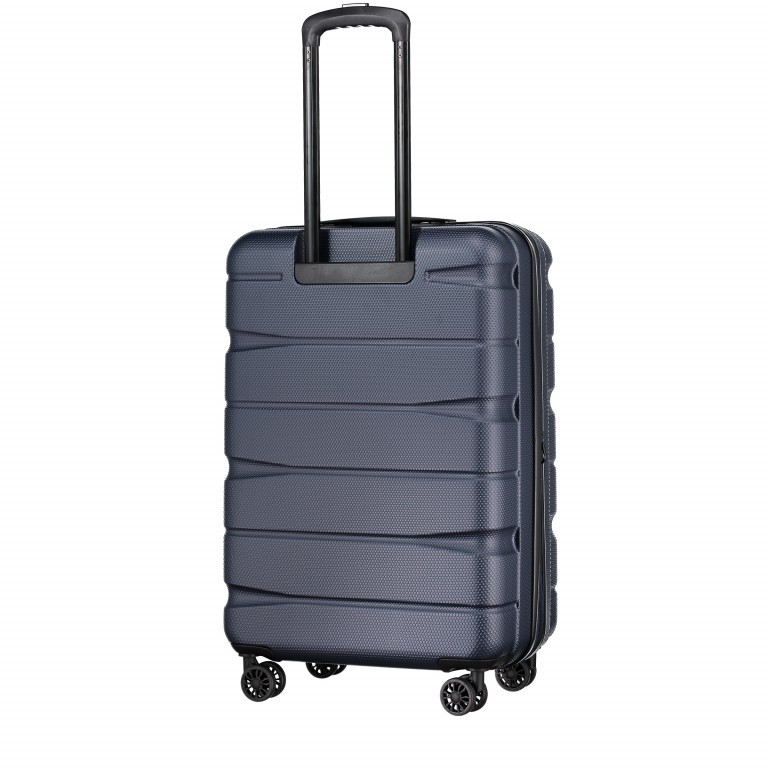 Koffer ABS13 66 cm Dark Blue, Farbe: blau/petrol, Marke: Franky, Abmessungen in cm: 44.5x66x28, Bild 6 von 9