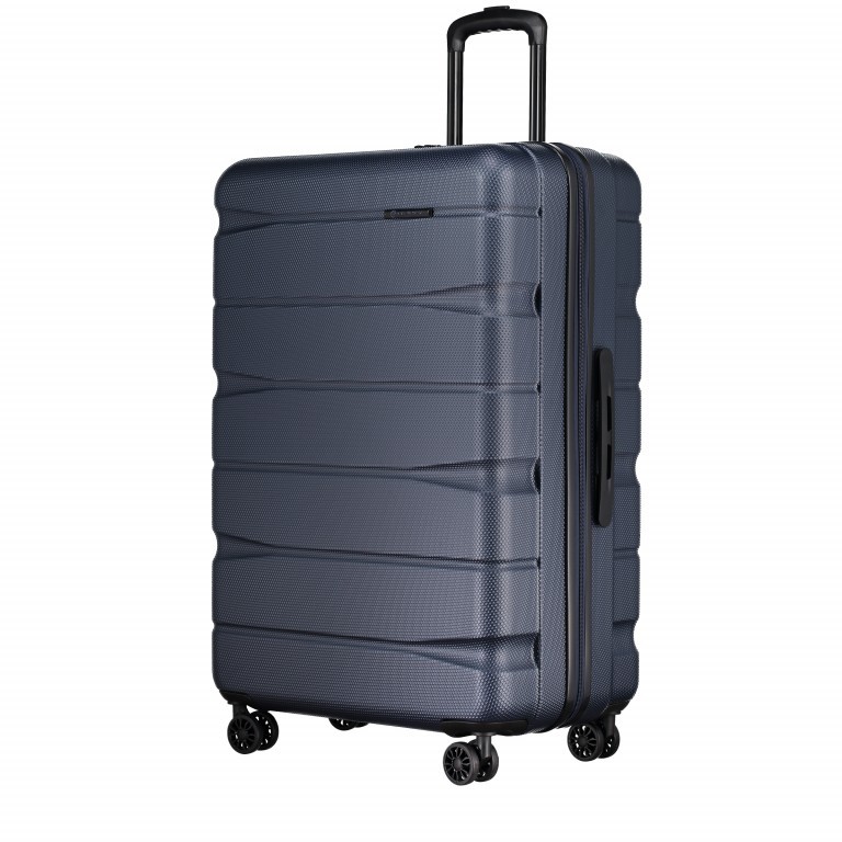 Koffer ABS13 76 cm Dark Blue, Farbe: blau/petrol, Marke: Franky, Abmessungen in cm: 51x76x30, Bild 2 von 8