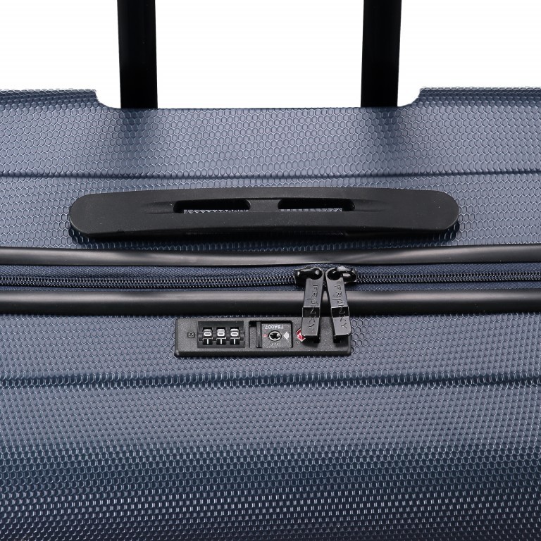 Koffer ABS13 76 cm Dark Blue, Farbe: blau/petrol, Marke: Franky, Abmessungen in cm: 51x76x30, Bild 8 von 8