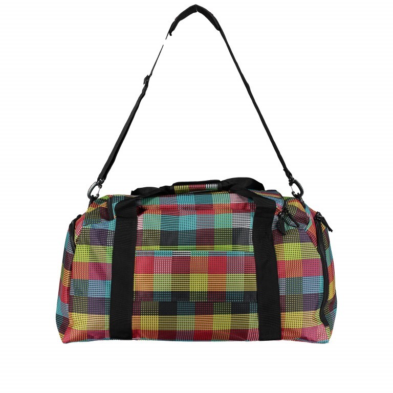 Reisetasche T1 Größe L Blue Stripe, Farbe: blau/petrol, Marke: Franky, Abmessungen in cm: 62x37x31, Bild 4 von 5