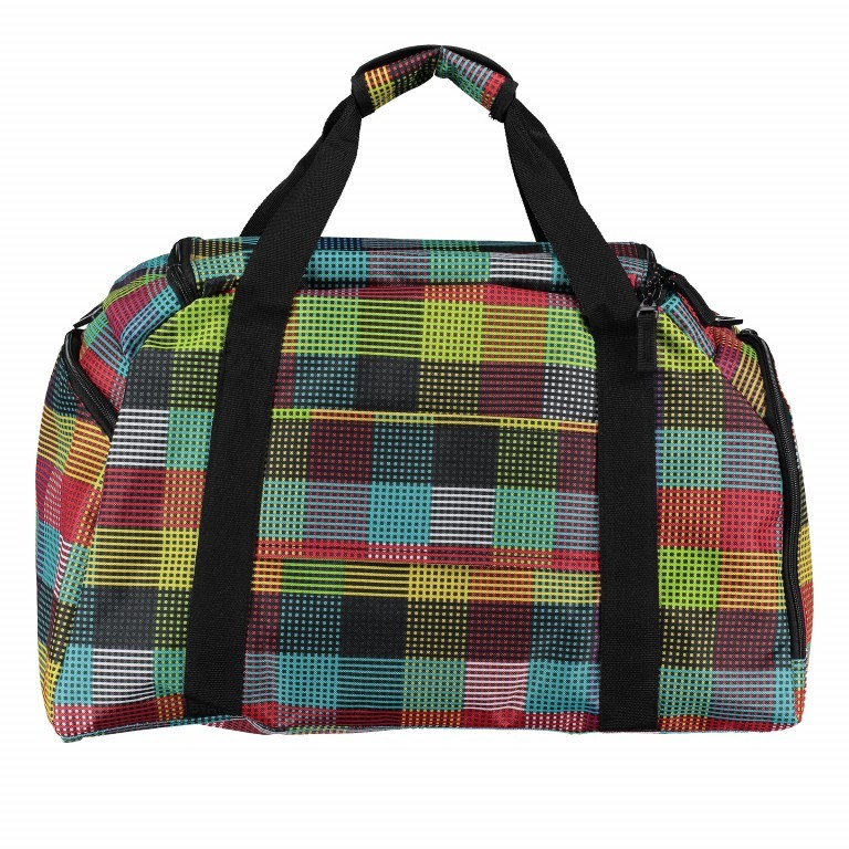 Reisetasche T1 Größe M Blue Stripe, Farbe: blau/petrol, Marke: Franky, EAN: 4250346096274, Abmessungen in cm: 50x33x30, Bild 3 von 5