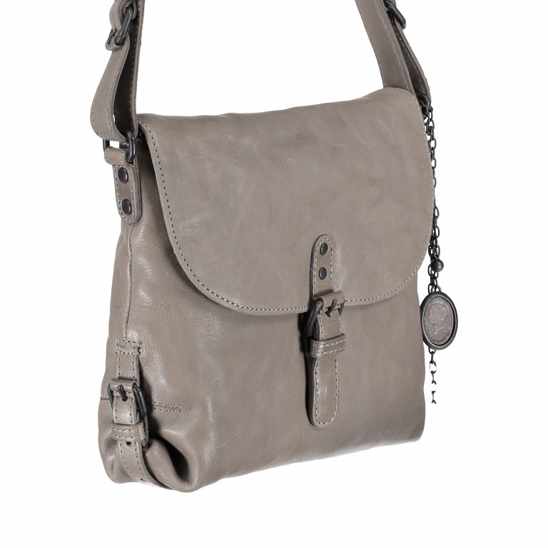 Umhängetasche Grandma's Luxury Club Mrs Puff Pie Morel, Farbe: taupe/khaki, Marke: Aunts & Uncles, EAN: 4250394937345, Abmessungen in cm: 23x21x7, Bild 2 von 5