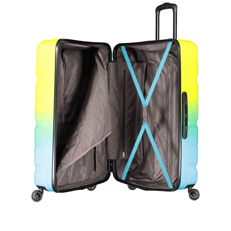 Koffer PC13 Größe 76 cm Multi Colour, Farbe: bunt, Marke: Franky, EAN: 4250346106515, Abmessungen in cm: 51x76x30, Bild 5 von 6