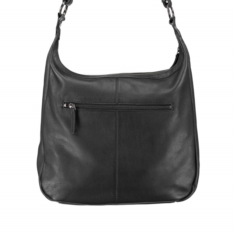 Beuteltasche Karen Taupe, Farbe: beige, Marke: Hausfelder Manufaktur, Abmessungen in cm: 30x26x7, Bild 5 von 5