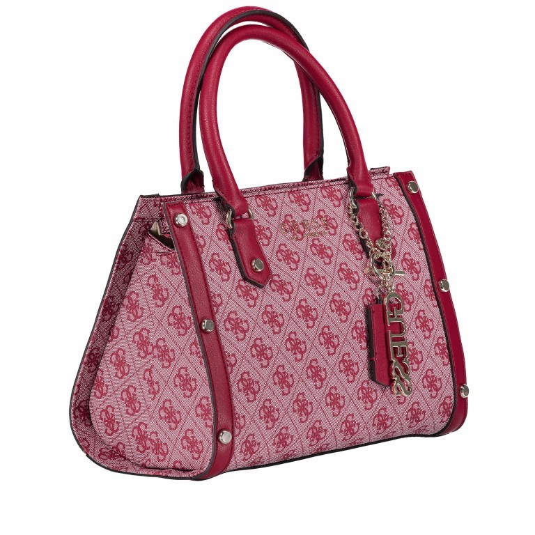 Handtasche Red, Farbe: rot/weinrot, Marke: Guess, EAN: 0190231140368, Abmessungen in cm: 27.5x21x17, Bild 2 von 6