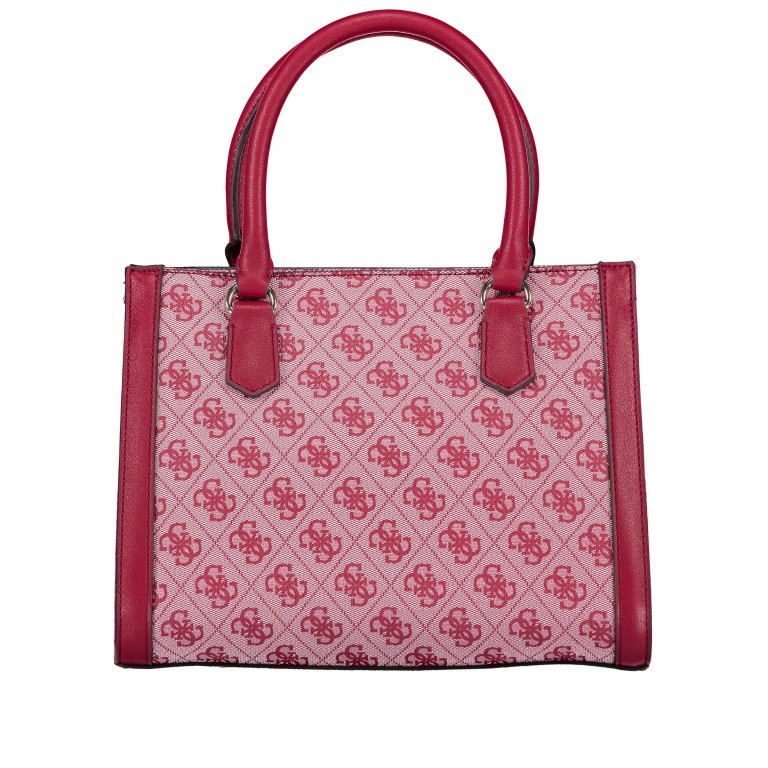 Handtasche Red, Farbe: rot/weinrot, Marke: Guess, EAN: 0190231140368, Abmessungen in cm: 27.5x21x17, Bild 5 von 6