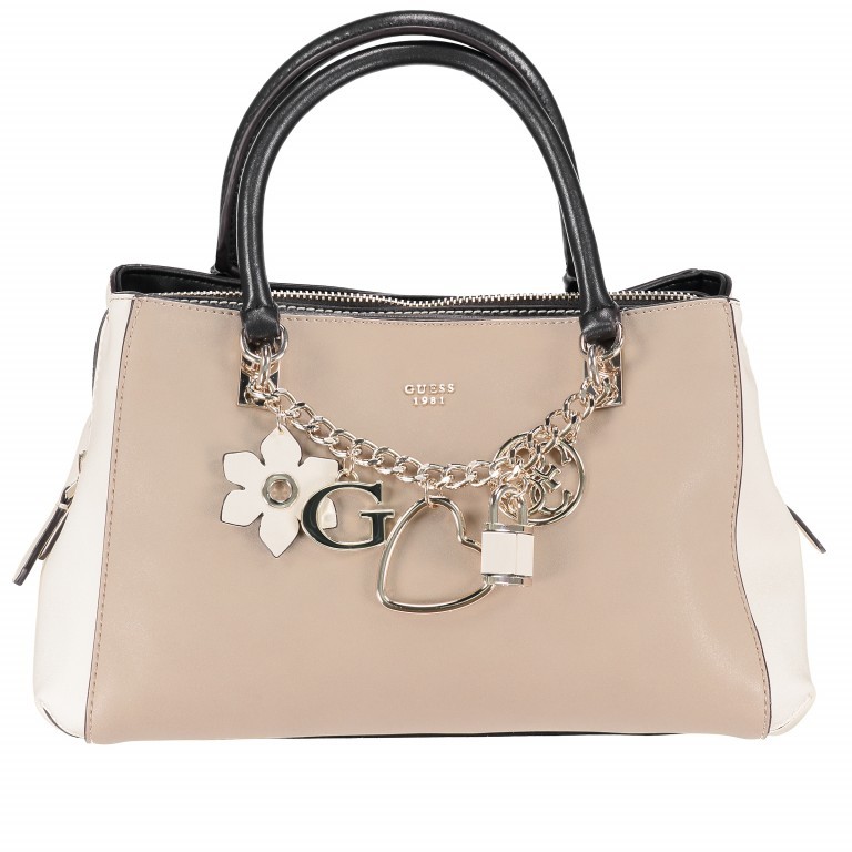 Handtasche Taupe Multi, Farbe: taupe/khaki, Marke: Guess, EAN: 0190231147824, Abmessungen in cm: 32x21x14.5, Bild 1 von 6