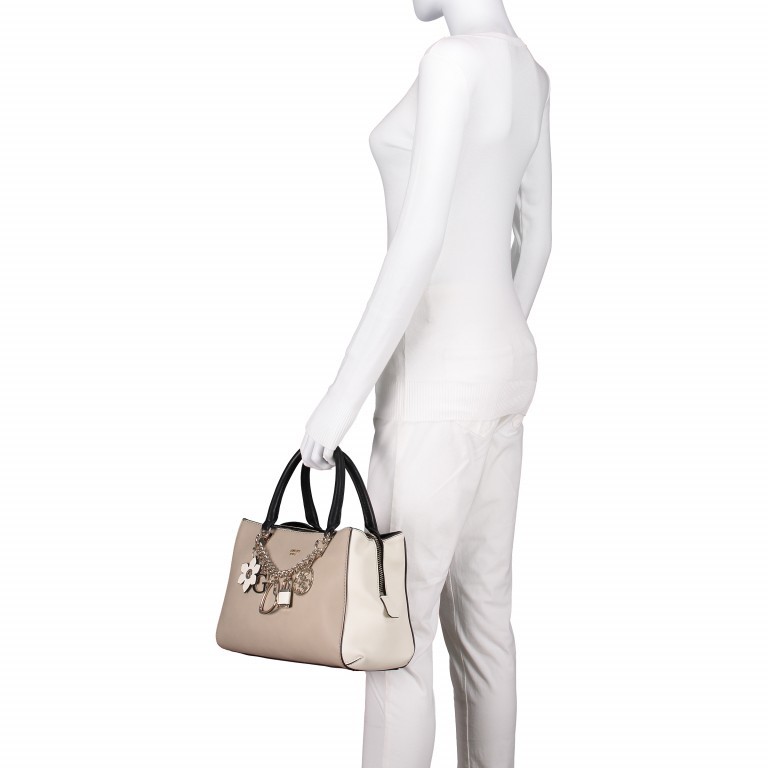 Handtasche Taupe Multi, Farbe: taupe/khaki, Marke: Guess, EAN: 0190231147824, Abmessungen in cm: 32x21x14.5, Bild 6 von 6