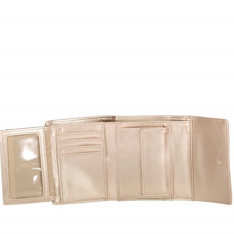 Geldbörse Stone, Farbe: beige, Marke: Guess, EAN: 0190231144069, Abmessungen in cm: 12x10x3, Bild 3 von 4