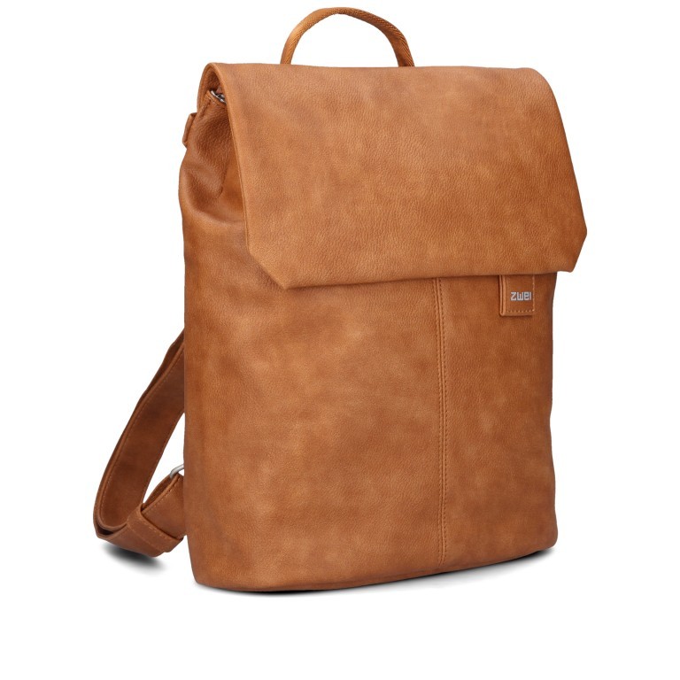 Rucksack Mademoiselle MR13 Zimt, Farbe: cognac, Marke: Zwei, EAN: 4250257925458, Abmessungen in cm: 34.5x37x12, Bild 2 von 6