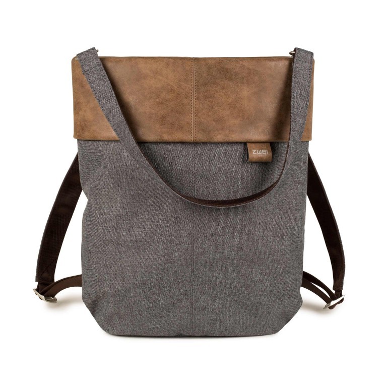 Rucksack Olli OR12 Stone, Farbe: grau, Marke: Zwei, EAN: 4250257915497, Abmessungen in cm: 33x34x14, Bild 1 von 11