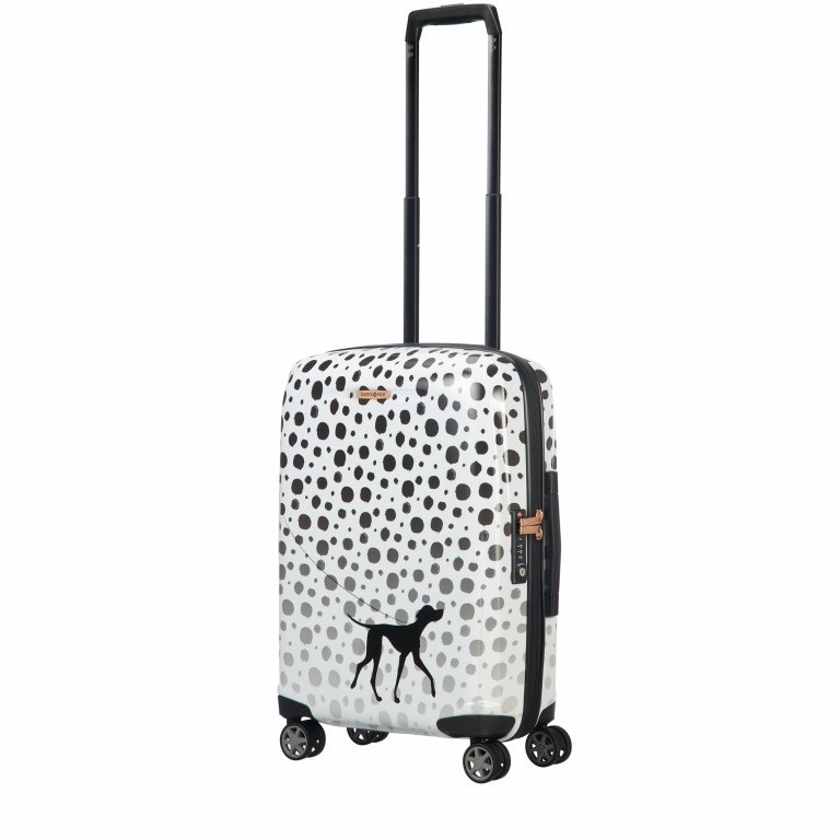 Koffer Disney Forever Spinner 55 Dalmatians, Farbe: weiß, Marke: Samsonite, EAN: 5414847852480, Abmessungen in cm: 40x55x20, Bild 3 von 4