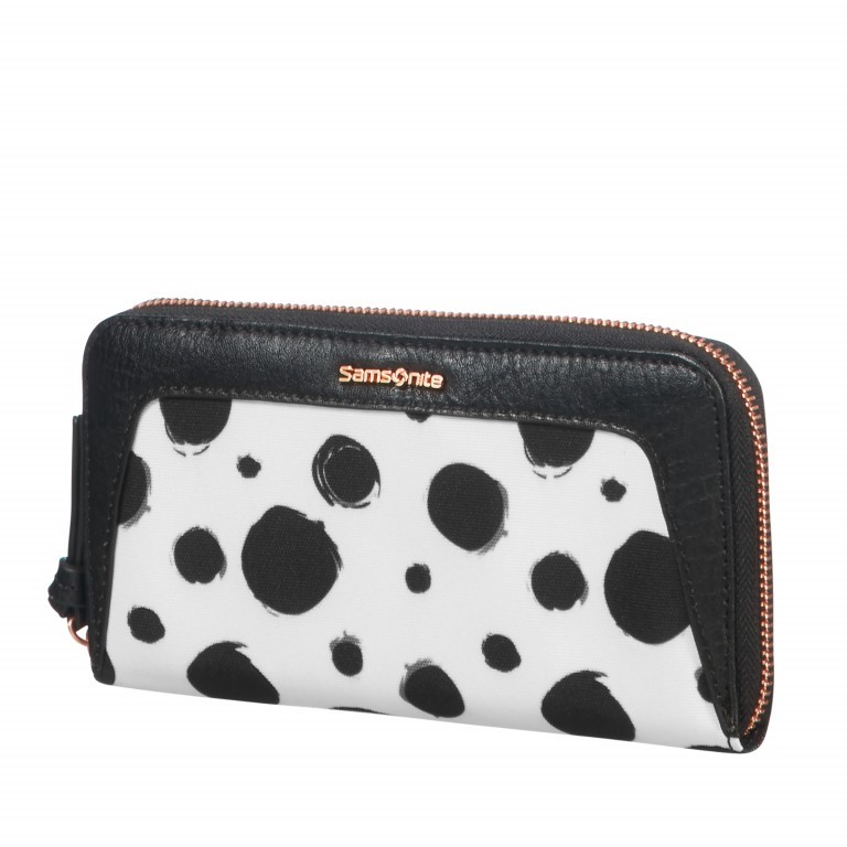 Geldbörse Disney Forever Dalmatians, Farbe: weiß, Marke: Samsonite, EAN: 5414847852527, Abmessungen in cm: 18.5x10.5x2, Bild 1 von 4