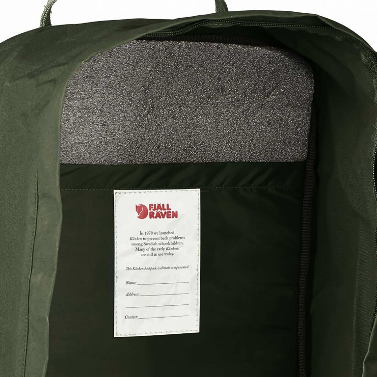 Rucksack Kånken Laptop 15 Zoll Graphite, Farbe: anthrazit, Marke: Fjällräven, Abmessungen in cm: 40x28x16, Bild 3 von 4