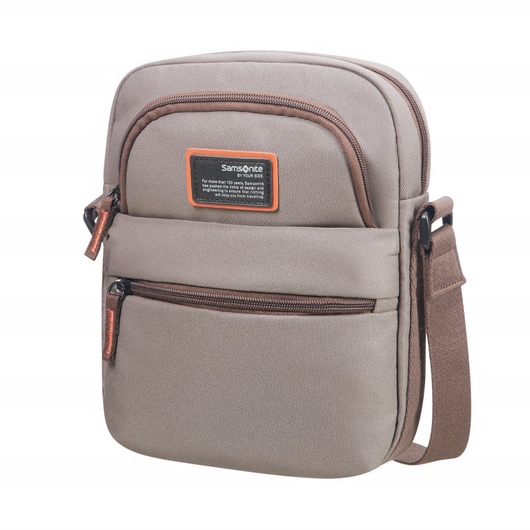 Crossover Rockwell Tablet Crossover L Grey, Farbe: grau, Marke: Samsonite, EAN: 5414847771057, Abmessungen in cm: 22x27x10, Bild 1 von 6