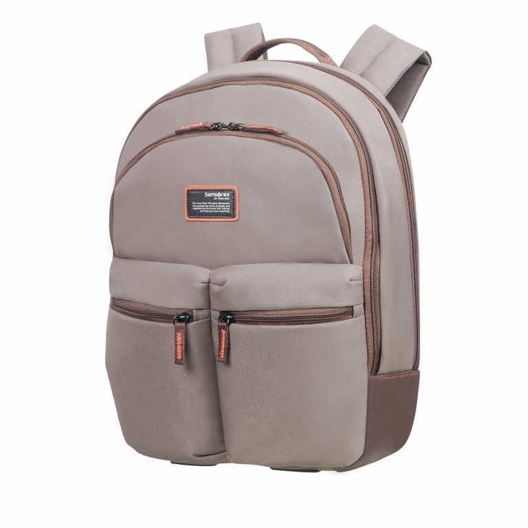 Rucksack Rockwell Laptop Backpack 15.6 Zoll mit Smart Sleeve Grey, Farbe: grau, Marke: Samsonite, EAN: 5414847771118, Abmessungen in cm: 33.5x43x23.5, Bild 1 von 7