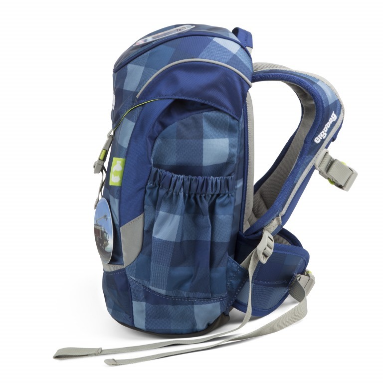 Kinderrucksack Mini Schniekokaro, Farbe: blau/petrol, Marke: Ergobag, EAN: 4057081023837, Abmessungen in cm: 20x30x17, Bild 4 von 15