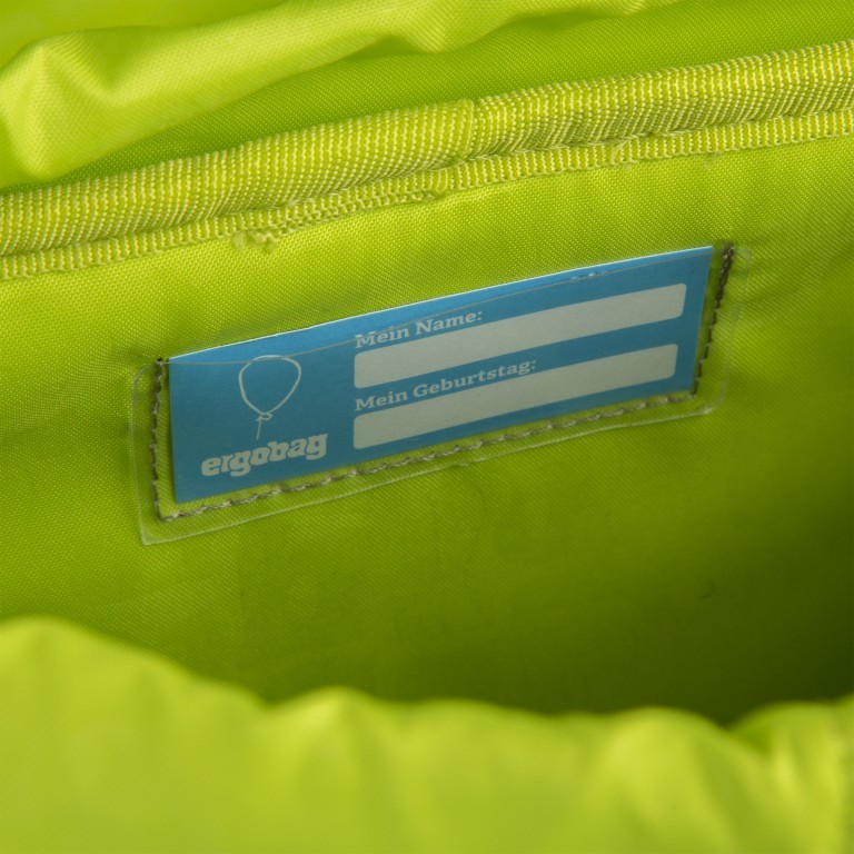 Kinderrucksack Mini Schniekorex, Farbe: grün/oliv, Marke: Ergobag, EAN: 4057081023806, Abmessungen in cm: 20x30x17, Bild 10 von 14