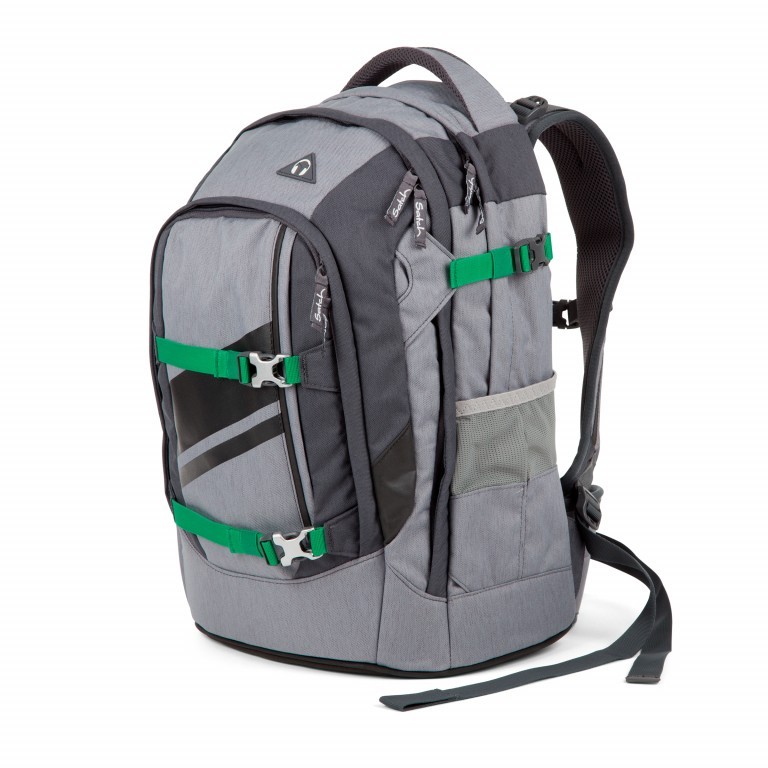 Rucksack Pack Blazing Grey, Farbe: grau, Marke: Satch, EAN: 4057081029174, Abmessungen in cm: 30x45x22, Bild 2 von 15