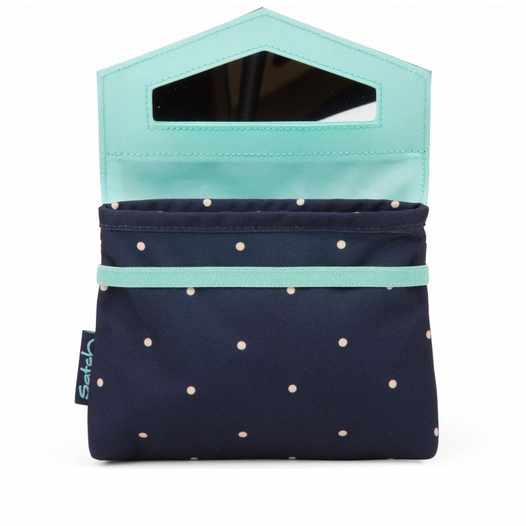 Tasche Klatsch Girlsbag Pretty Confetti, Farbe: blau/petrol, Marke: Satch, EAN: 4057081029907, Abmessungen in cm: 17.5x12.5x4, Bild 3 von 8