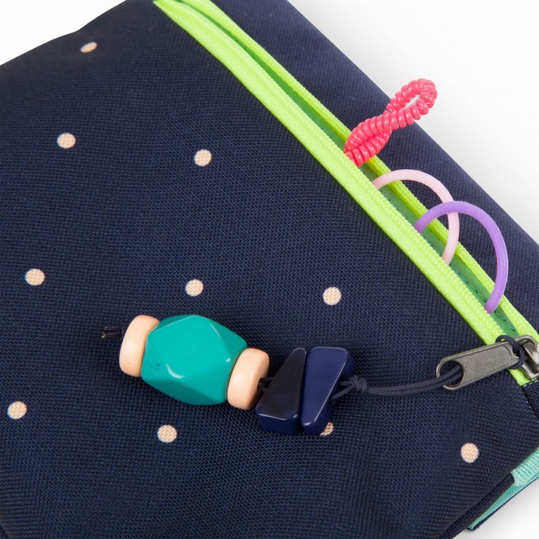 Tasche Klatsch Girlsbag Pretty Confetti, Farbe: blau/petrol, Marke: Satch, EAN: 4057081029907, Abmessungen in cm: 17.5x12.5x4, Bild 8 von 8