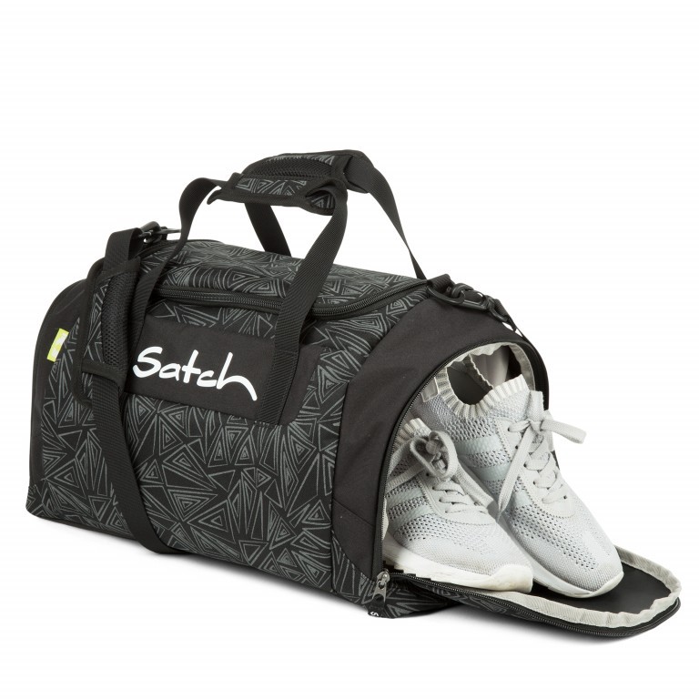 Sporttasche Reflective Ninja Bermuda, Farbe: schwarz, Marke: Satch, EAN: 4057081029631, Abmessungen in cm: 50x25x25, Bild 4 von 4