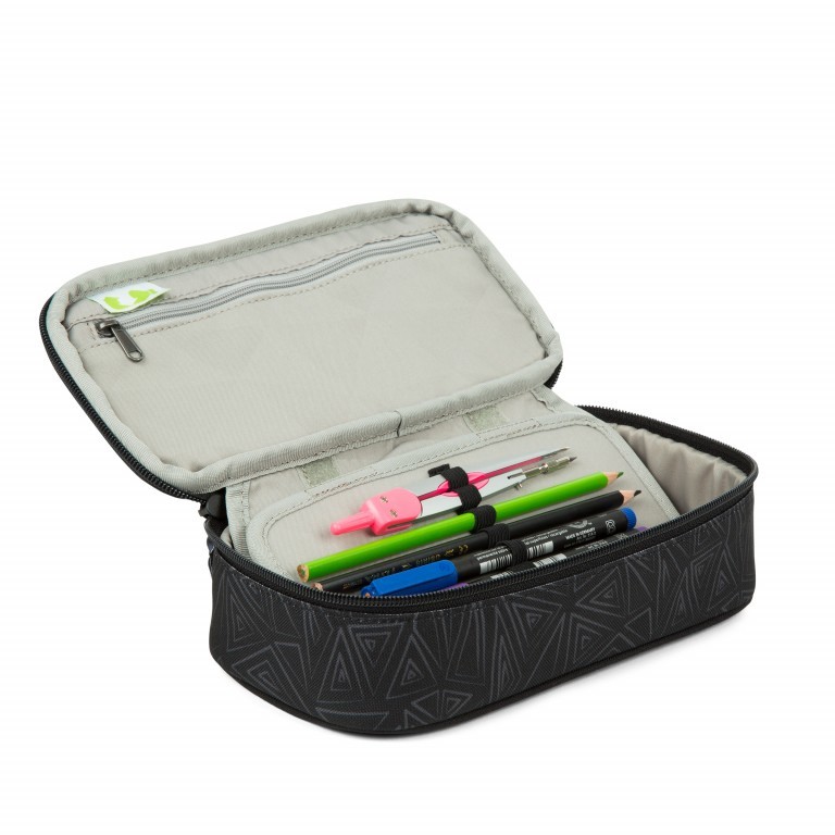Schlamperbox Special Piece Ninja Bermuda, Farbe: schwarz, Marke: Satch, EAN: 4057081029303, Abmessungen in cm: 23x12.5x7, Bild 2 von 5