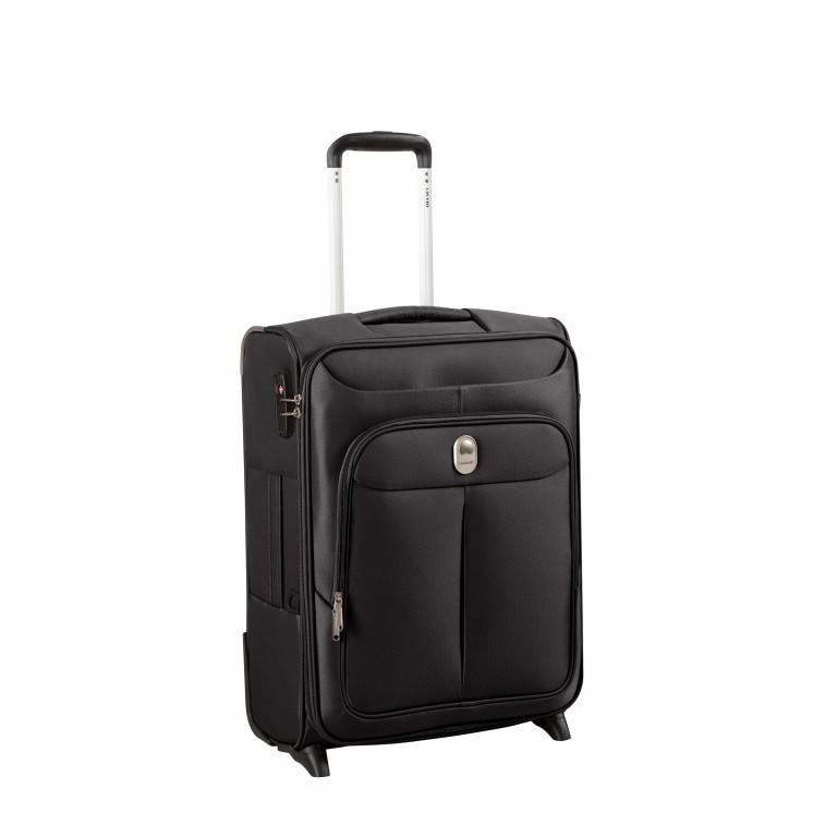 Koffer Visa 013442723 2 Rollen 55 cm Black, Farbe: schwarz, Marke: Delsey, EAN: 3219110407211, Abmessungen in cm: 40x55x20, Bild 1 von 10