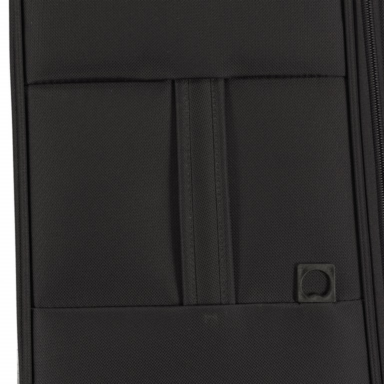 Koffer Visa 013442723 2 Rollen 55 cm Black, Farbe: schwarz, Marke: Delsey, EAN: 3219110407211, Abmessungen in cm: 40x55x20, Bild 10 von 10