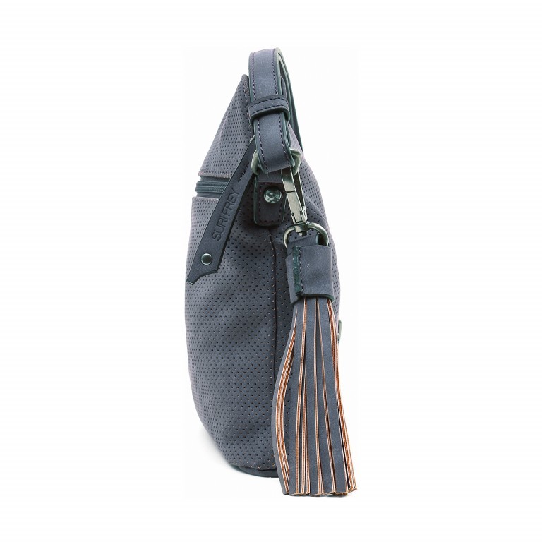 Umhängetasche Romy 11300 Blue, Farbe: blau/petrol, Marke: Suri Frey, EAN: 4056185081835, Abmessungen in cm: 20x22x5, Bild 2 von 9