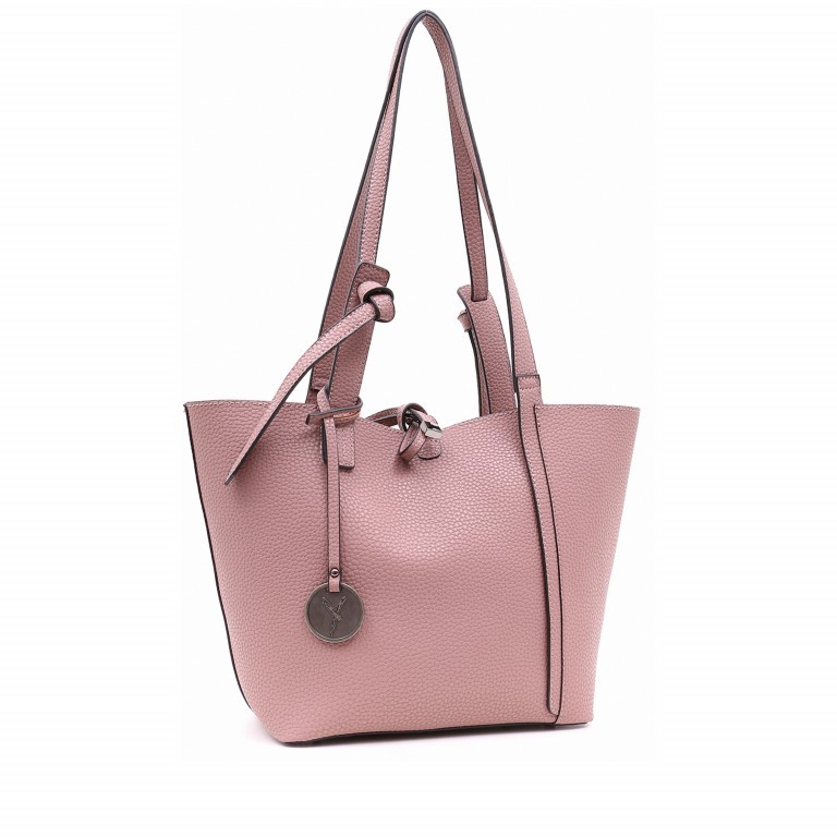 Shopper Issy 11431 mit Wendefunktion Old Rose, Farbe: rosa/pink, Marke: Suri Frey, EAN: 4056185085369, Abmessungen in cm: 28x24x14, Bild 3 von 12